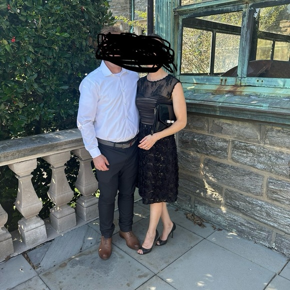 Sue Wong Knee Length Dress - Picture 7 of 7